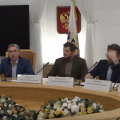 В Государственной Думе Российской Федерации  собралась рабочая группа, созданная для анализа рисков реализации проектов инфраструктурного развития стр